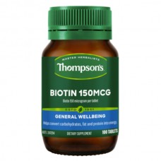 THOMPSON'S 汤普森 BIOTIN 150MCG  生物护发素 100片